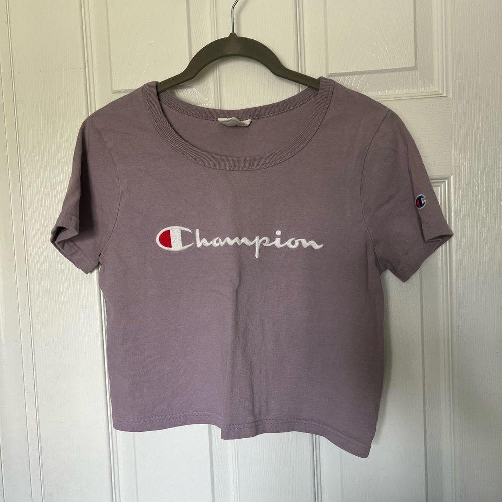 Champion crop t shirt